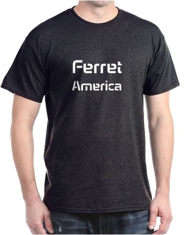 Ferret America tshirt